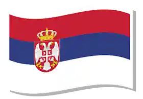 serbian flag small