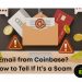 Coinbase email scams